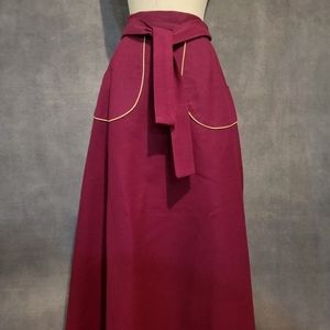 Vintage wrap skirt